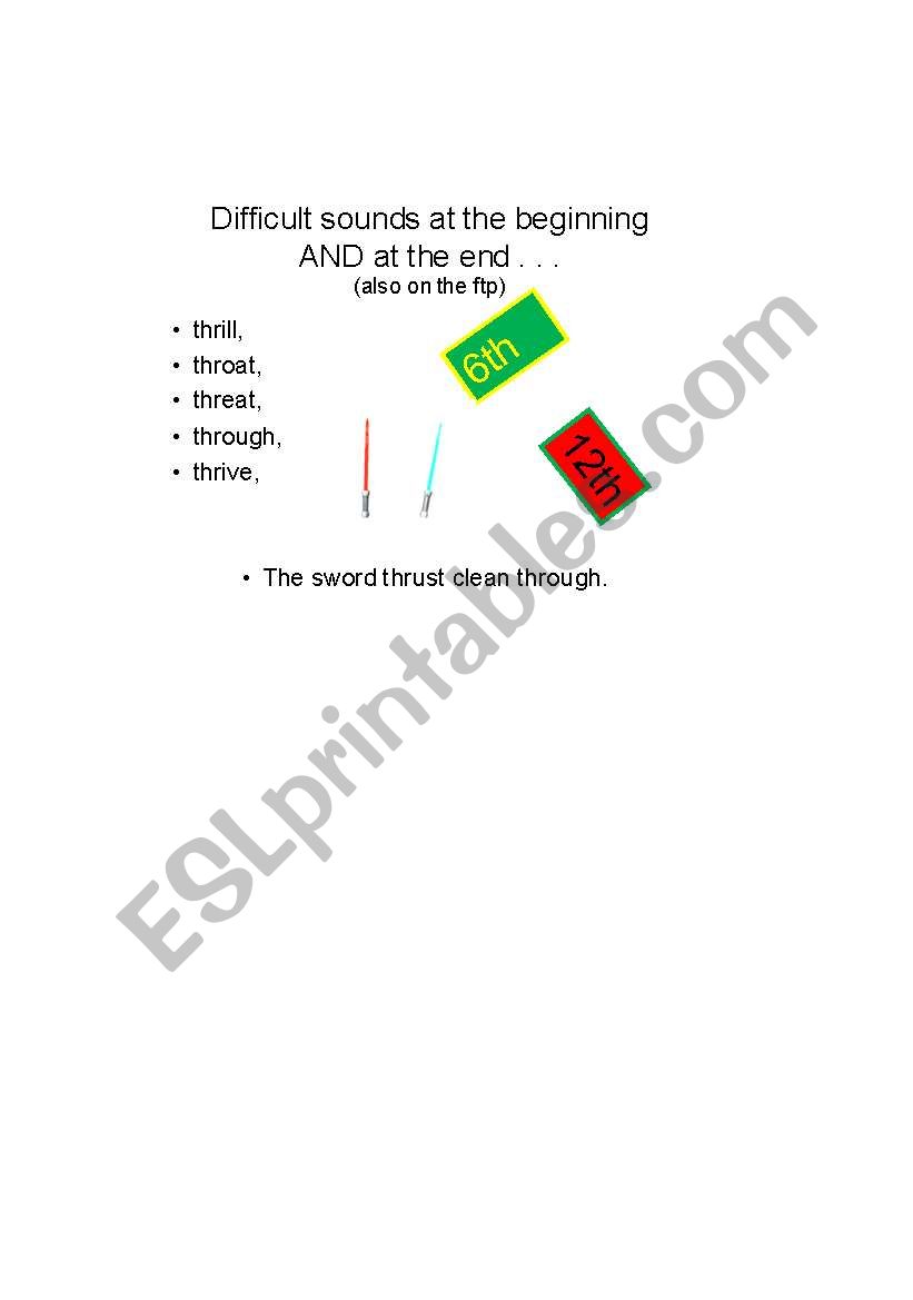 consonant clusters  worksheet