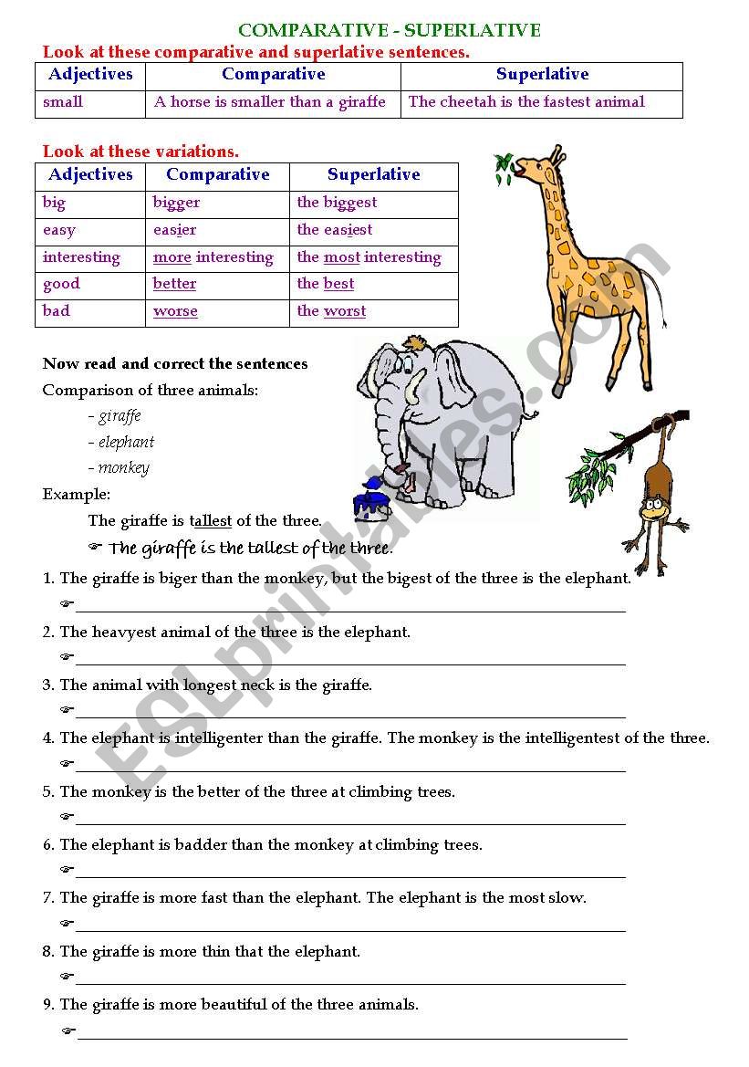 Tall comparative and superlative. Degrees of Comparison of adjectives Worksheets 4 класс. Comparison of adjectives Worksheets. Comparatives and Superlatives Worksheets. Degrees of Comparison of adjectives animals.