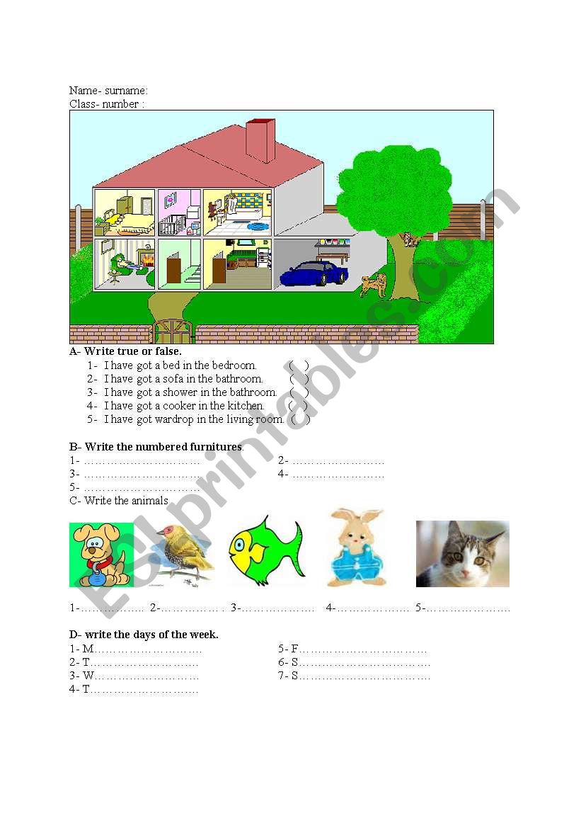 a quiz for young learners worksheet