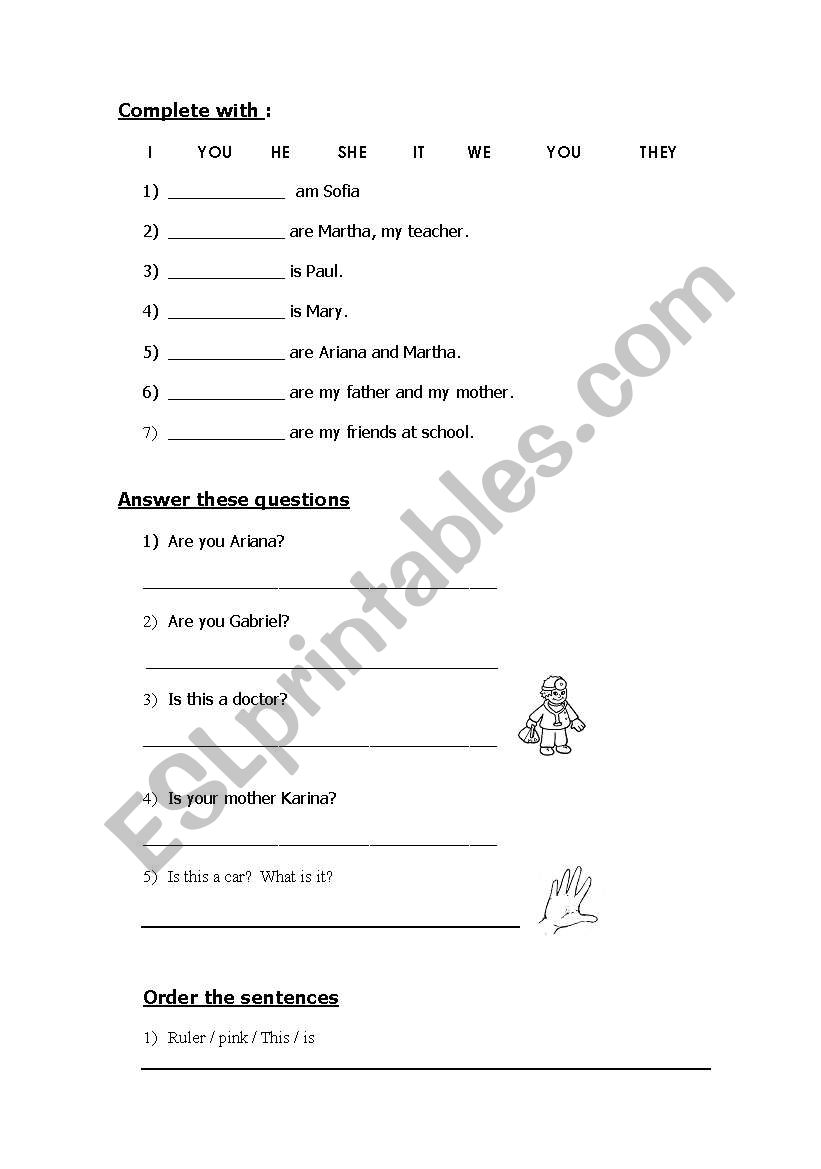 General Revision worksheet