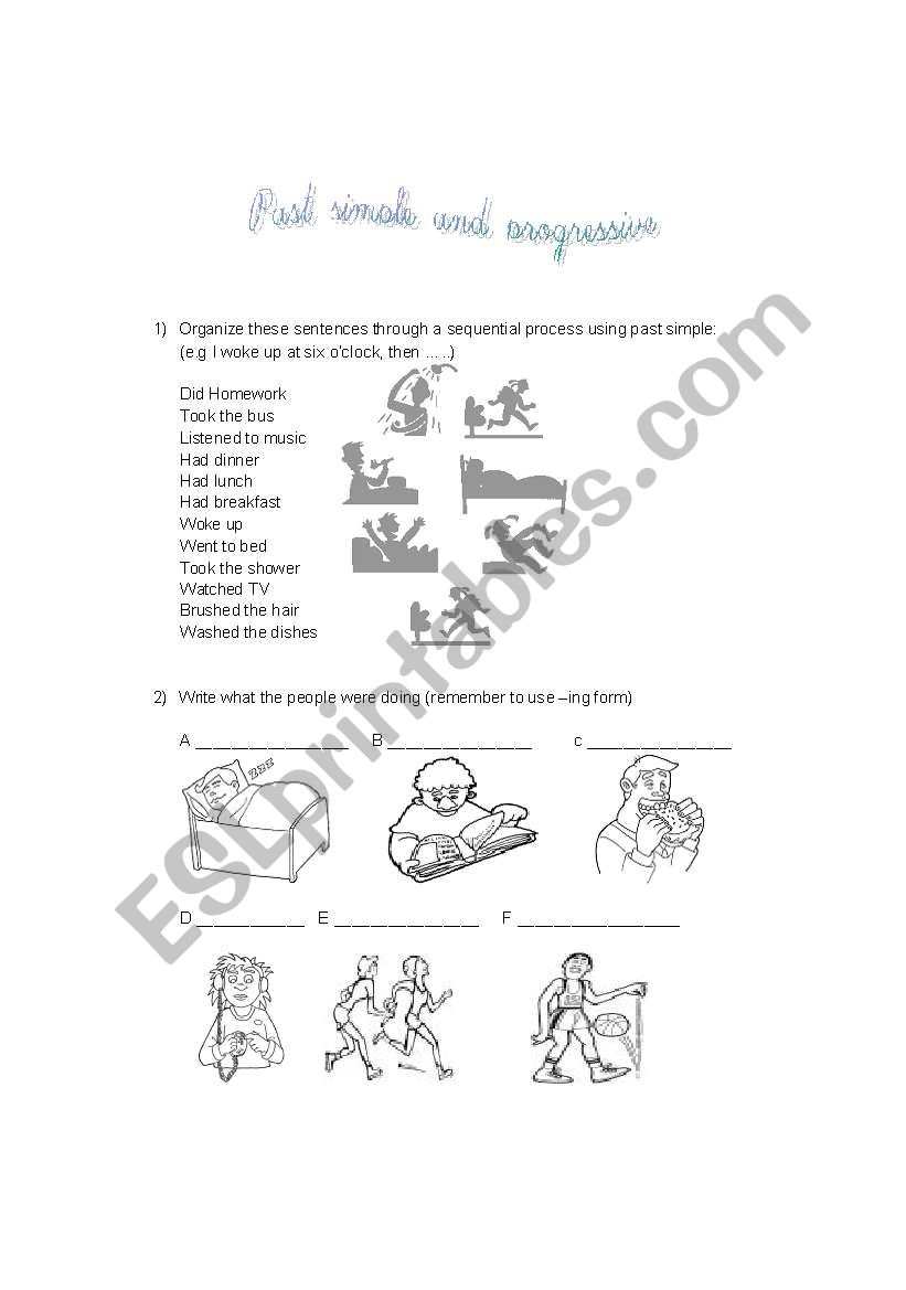 Past Simple worksheet