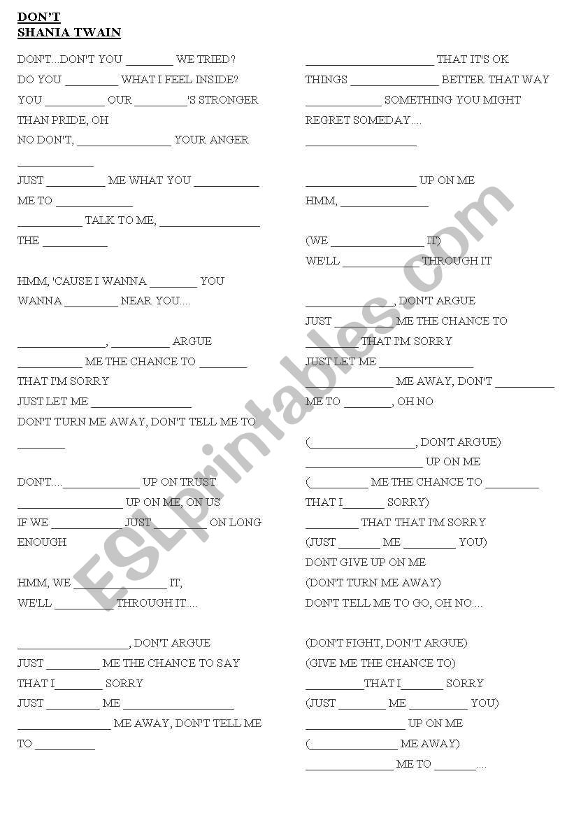 MUSIC  worksheet