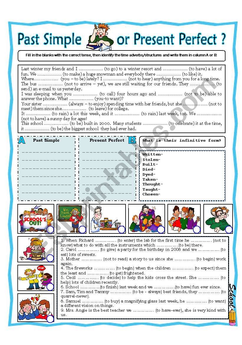 Past Simple or Present  Perfect? 