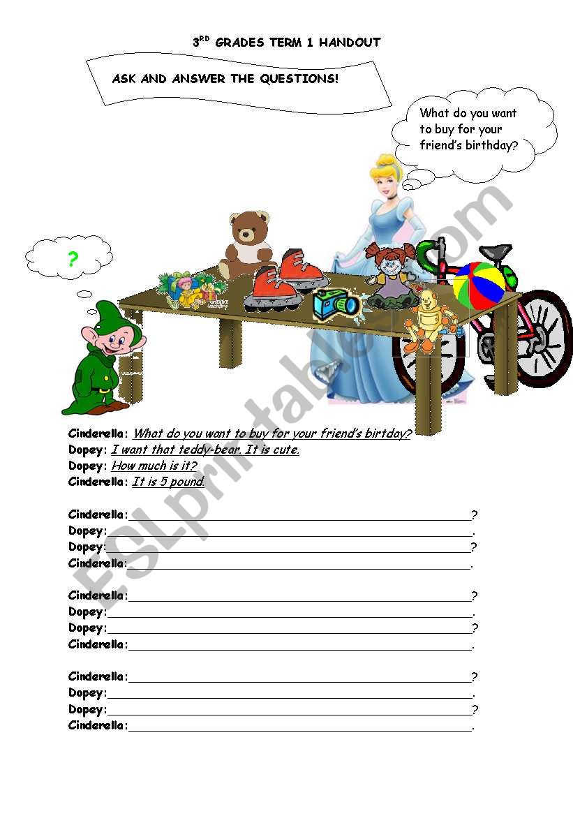 birthday worksheet