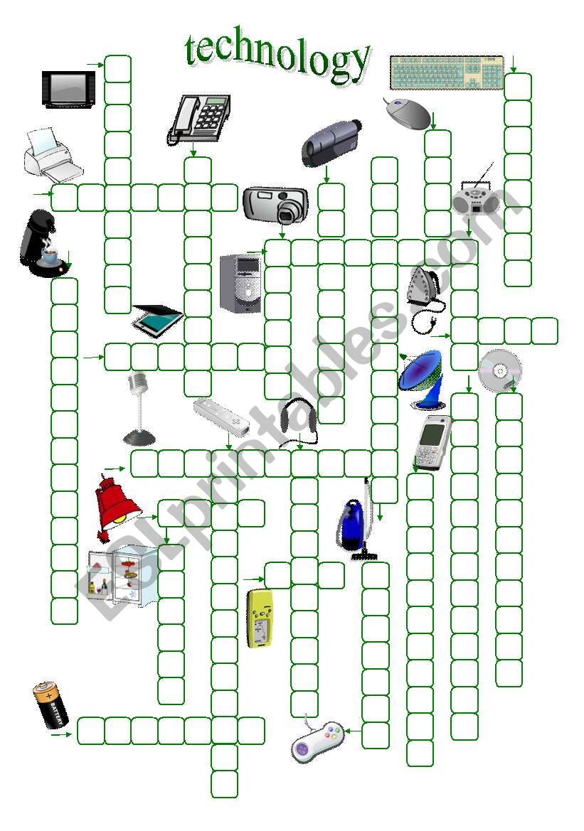 Technology (29.08.09) worksheet