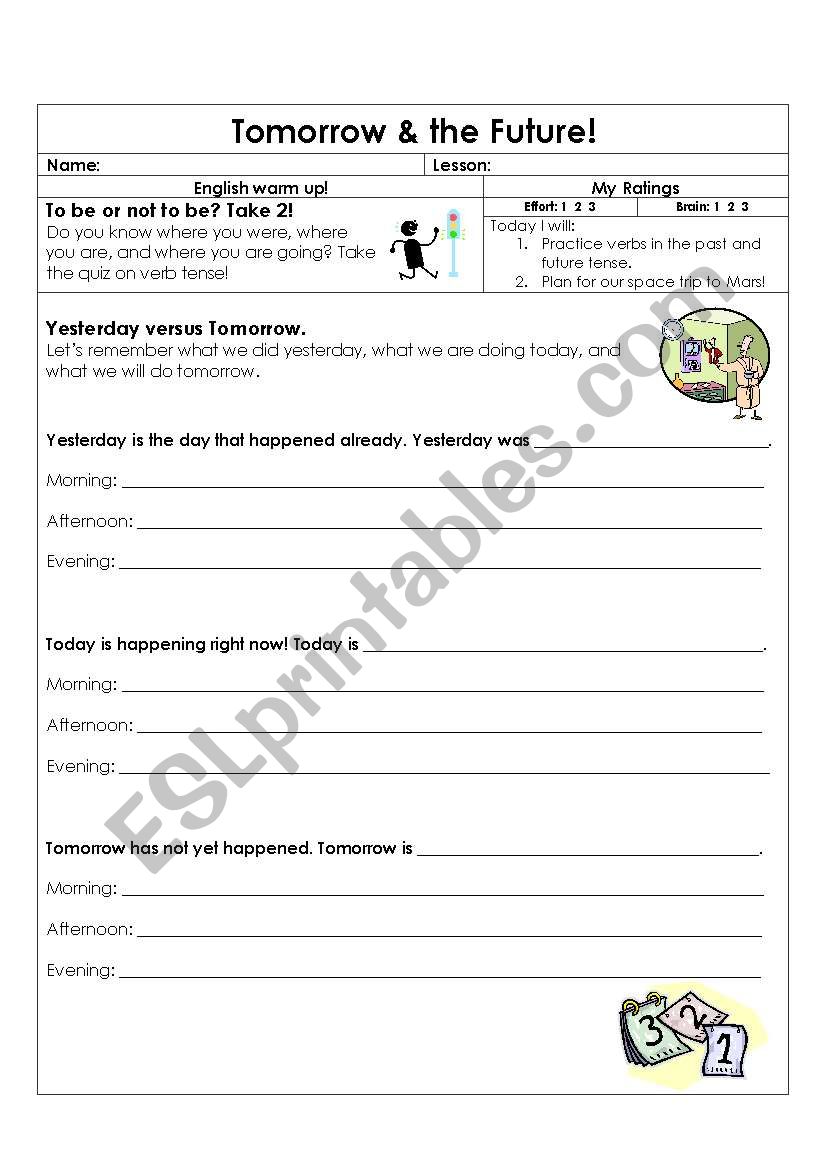 future worksheet