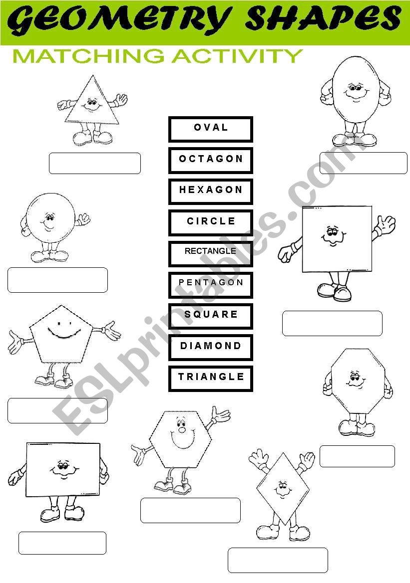 Shape | Recognition | Matching Activity