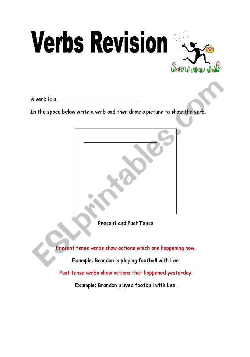 Verbs Revision  worksheet