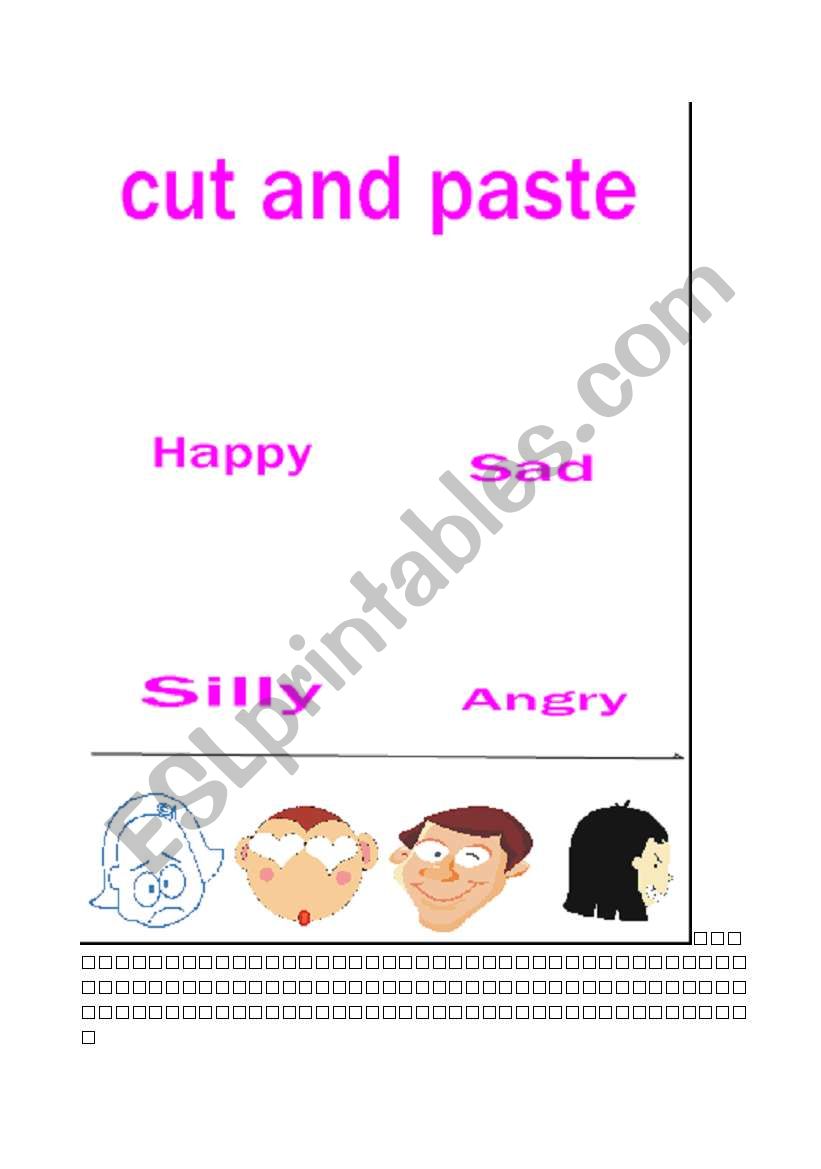 Emotion worksheet