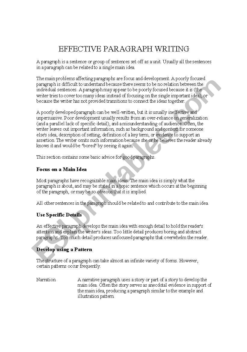 TENSES worksheet