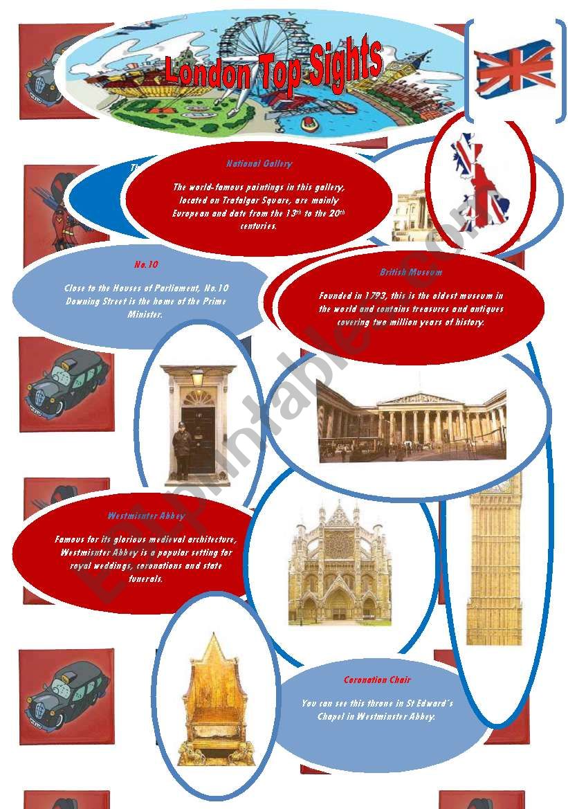 London Top Sights Part1 (Two Pages)