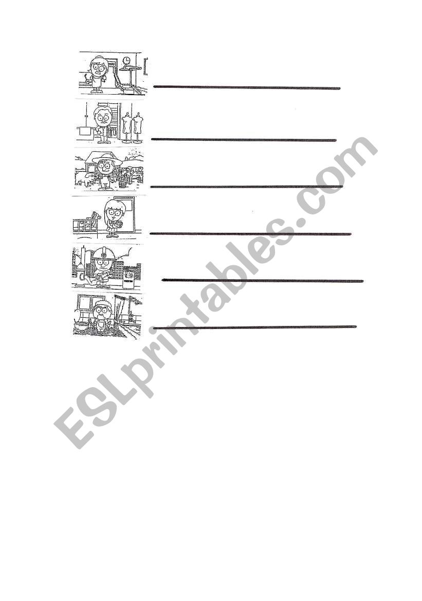 look at and write worksheet