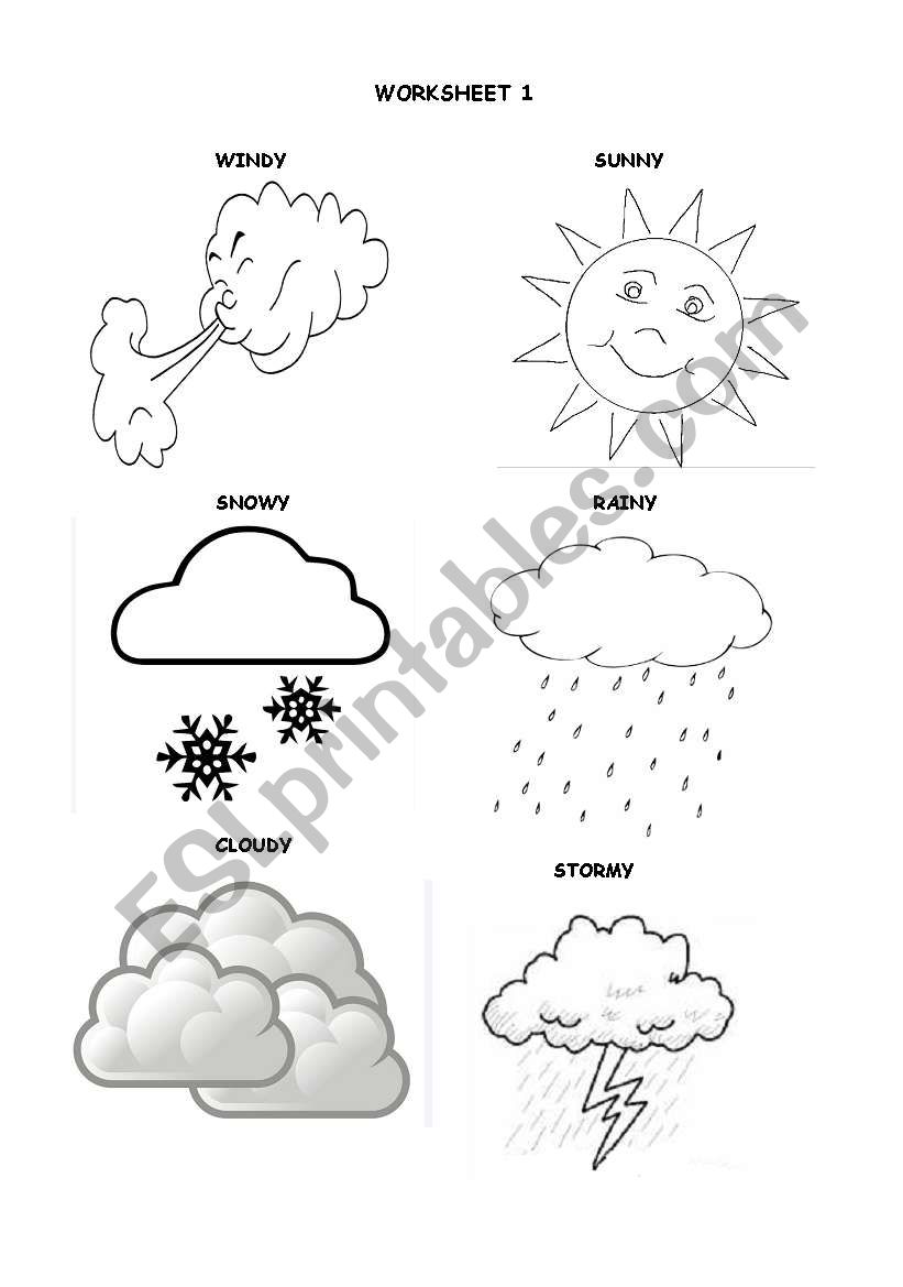 Weather (2/2) worksheet