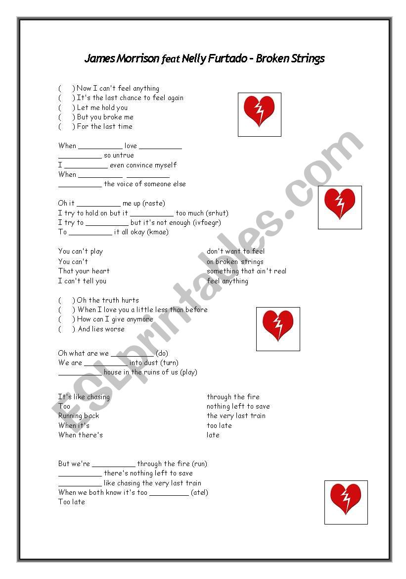 Broken Strings - James Morrison and Nelly Furtado