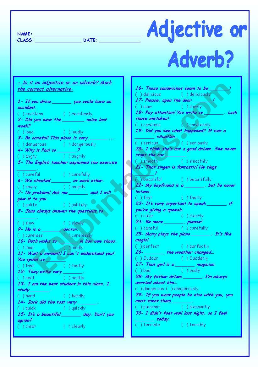 adjective-or-adverb-esl-worksheet-by-patrizzia