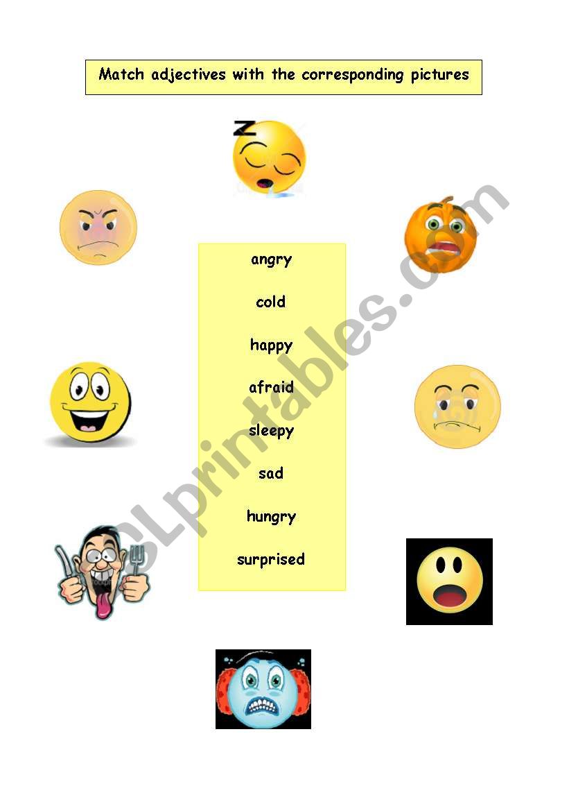 emotions worksheet