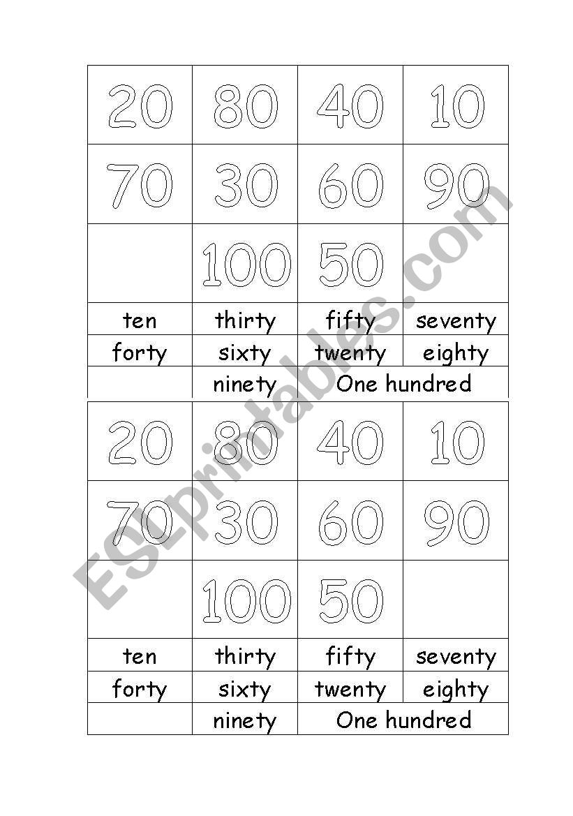 10-to-100-esl-worksheet-by-bellita