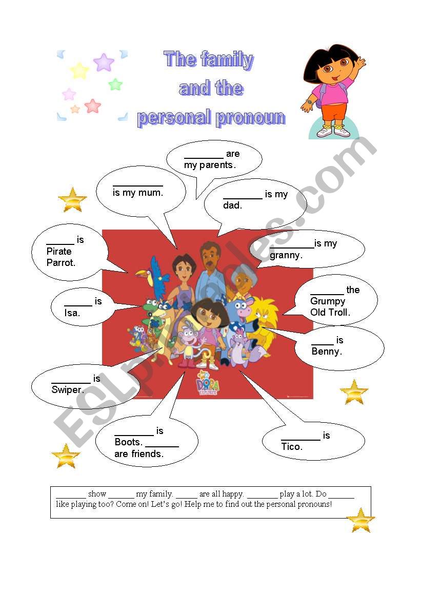 The family and the personal pronoun