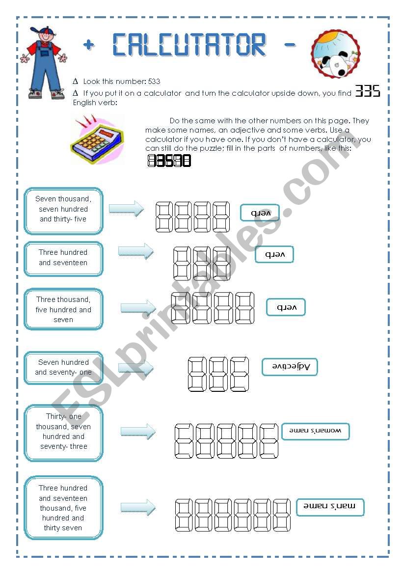 printable-calculator-worksheets
