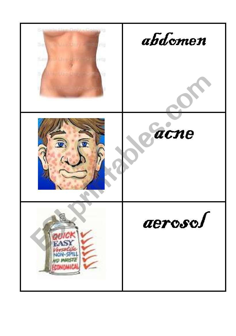 Phonetic Flashcards - Letter A (5)