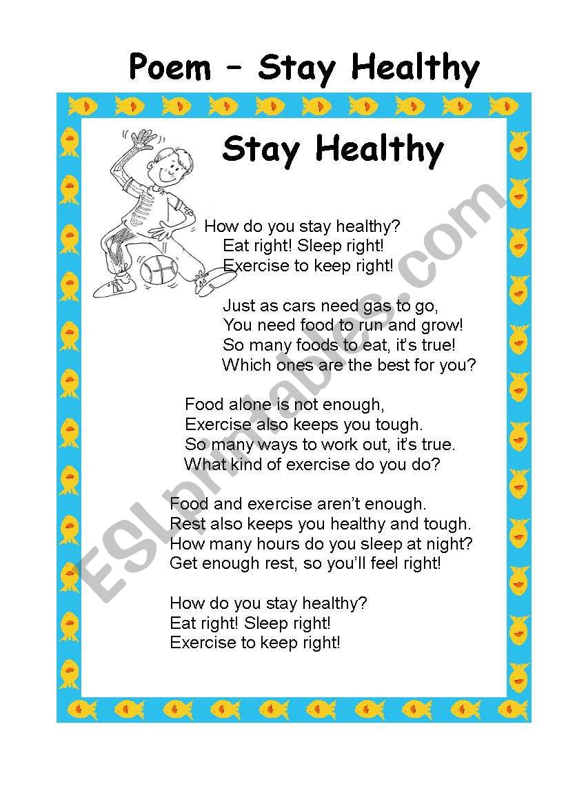 Stay Healthy -Food and Nutruitions