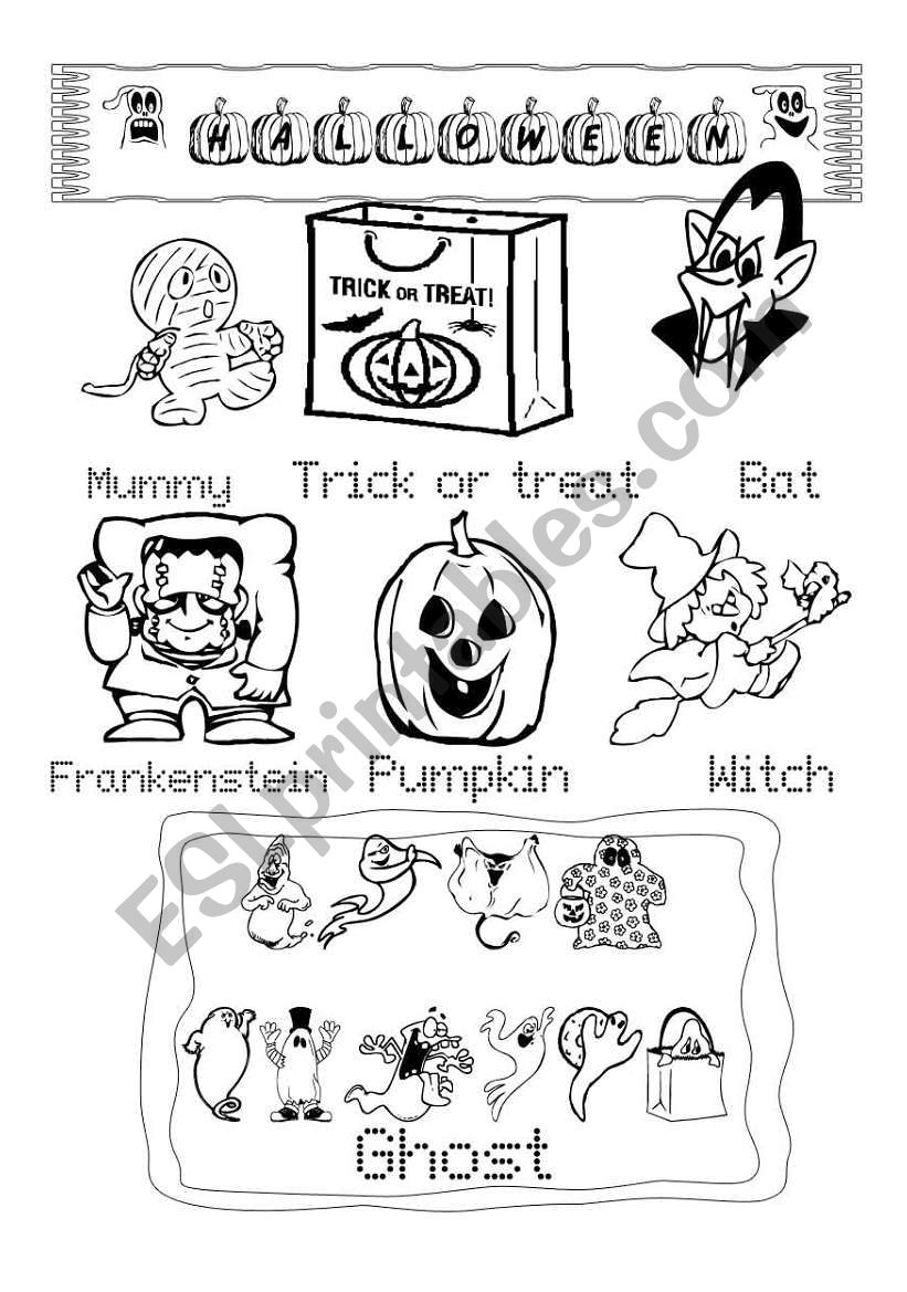 HALLOWEEN worksheet