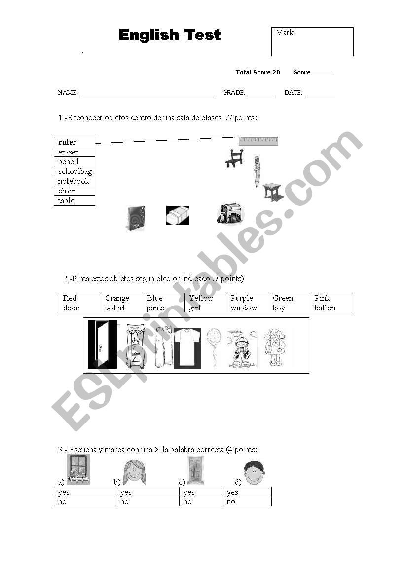 VOCABULARY SCHOOL  AND FAMILY worksheet