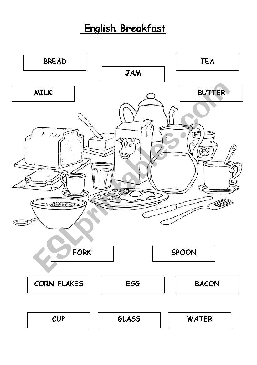 match worksheet