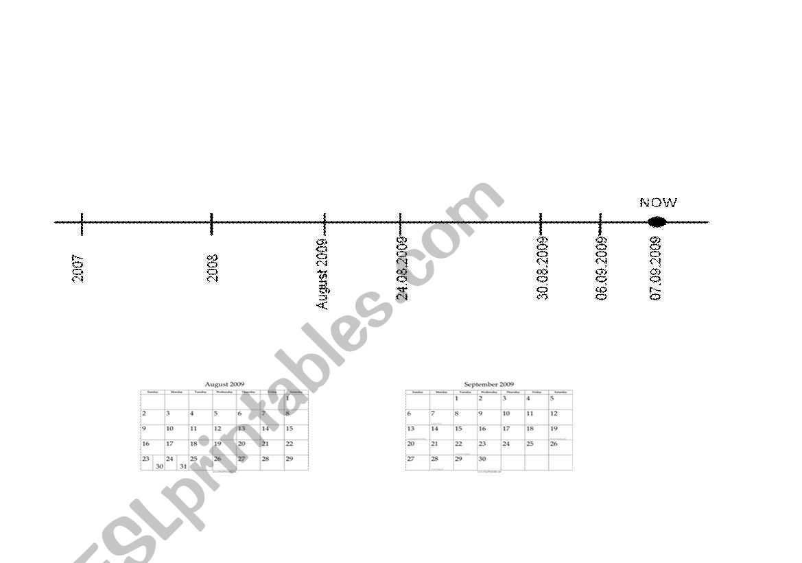 Past Simple Time Phrases worksheet