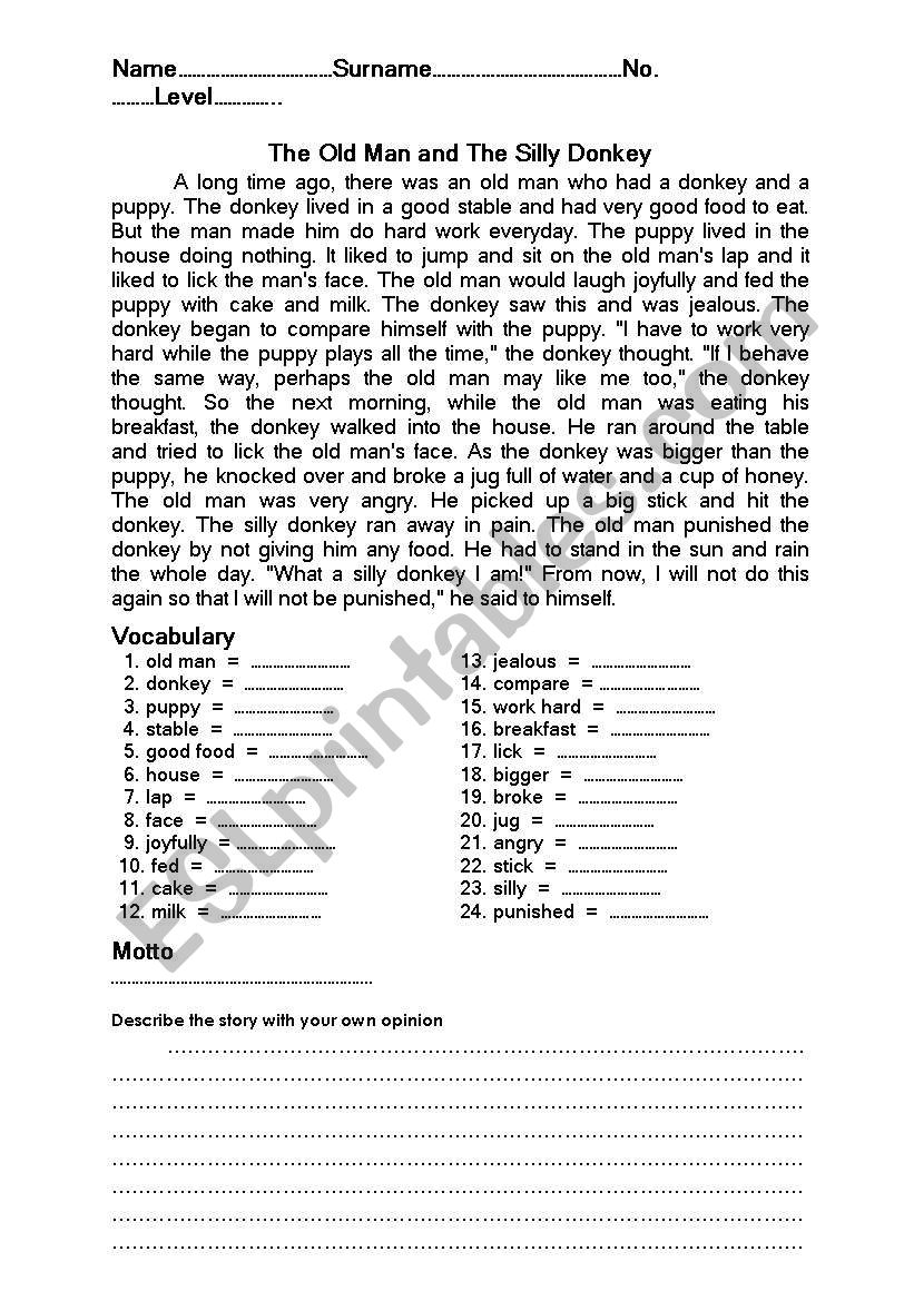 Power up reading skill worksheet