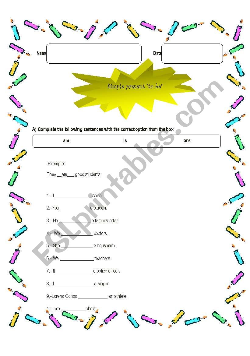 simple present verb 