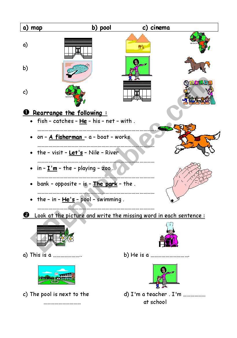 simple exercises  worksheet