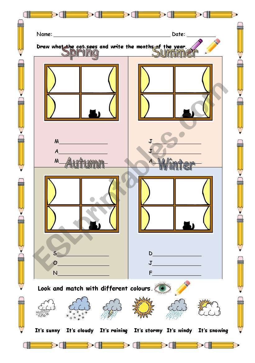 Weather worksheet