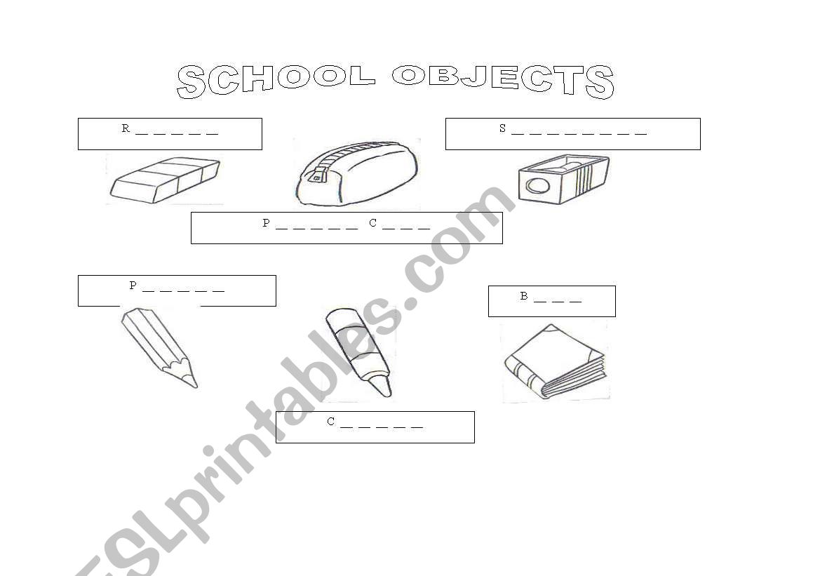 look and write worksheet