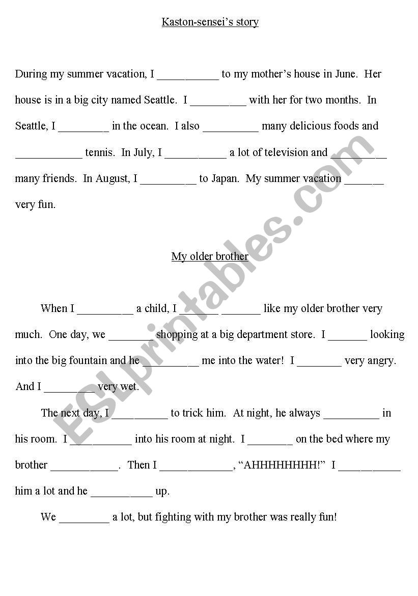 english-worksheets-past-tense-story-worksheet