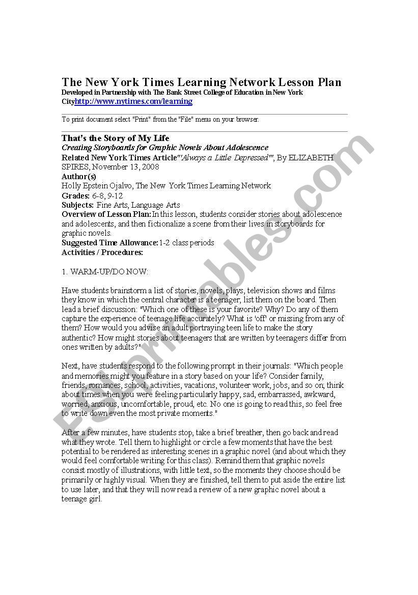 dialogue lesson plan worksheet