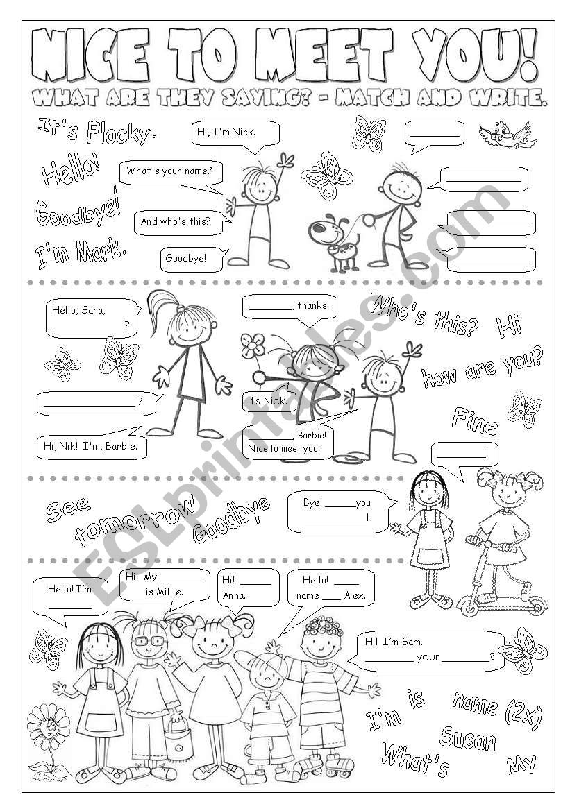 greetings-esl-worksheet-by-alenka