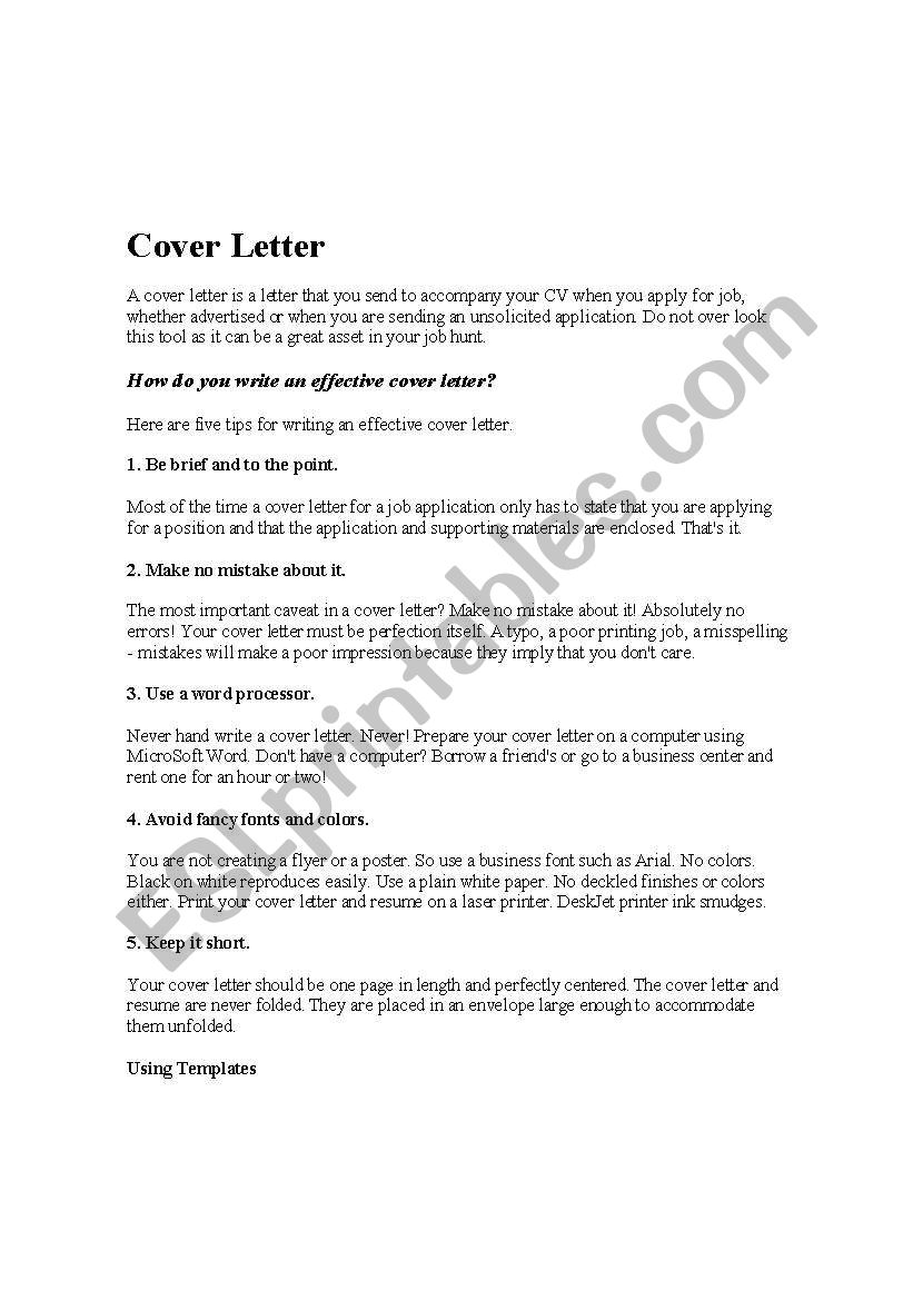 How to write a resum worksheet