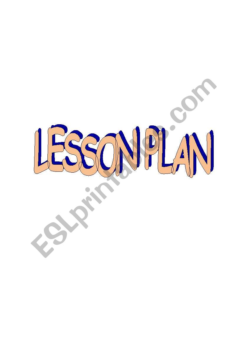 Lesson Plan for Kinder - Pockets English Book