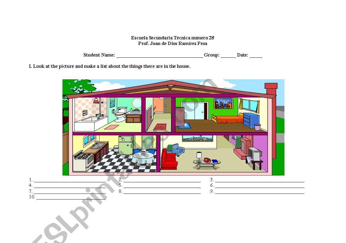 Hose worksheet