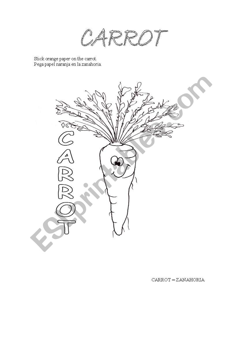food worksheet