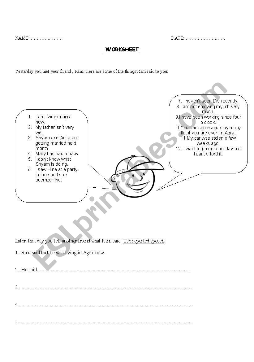 worksheet worksheet