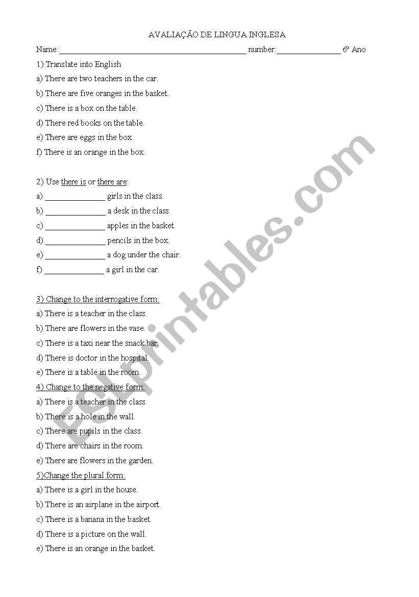 teste worksheet