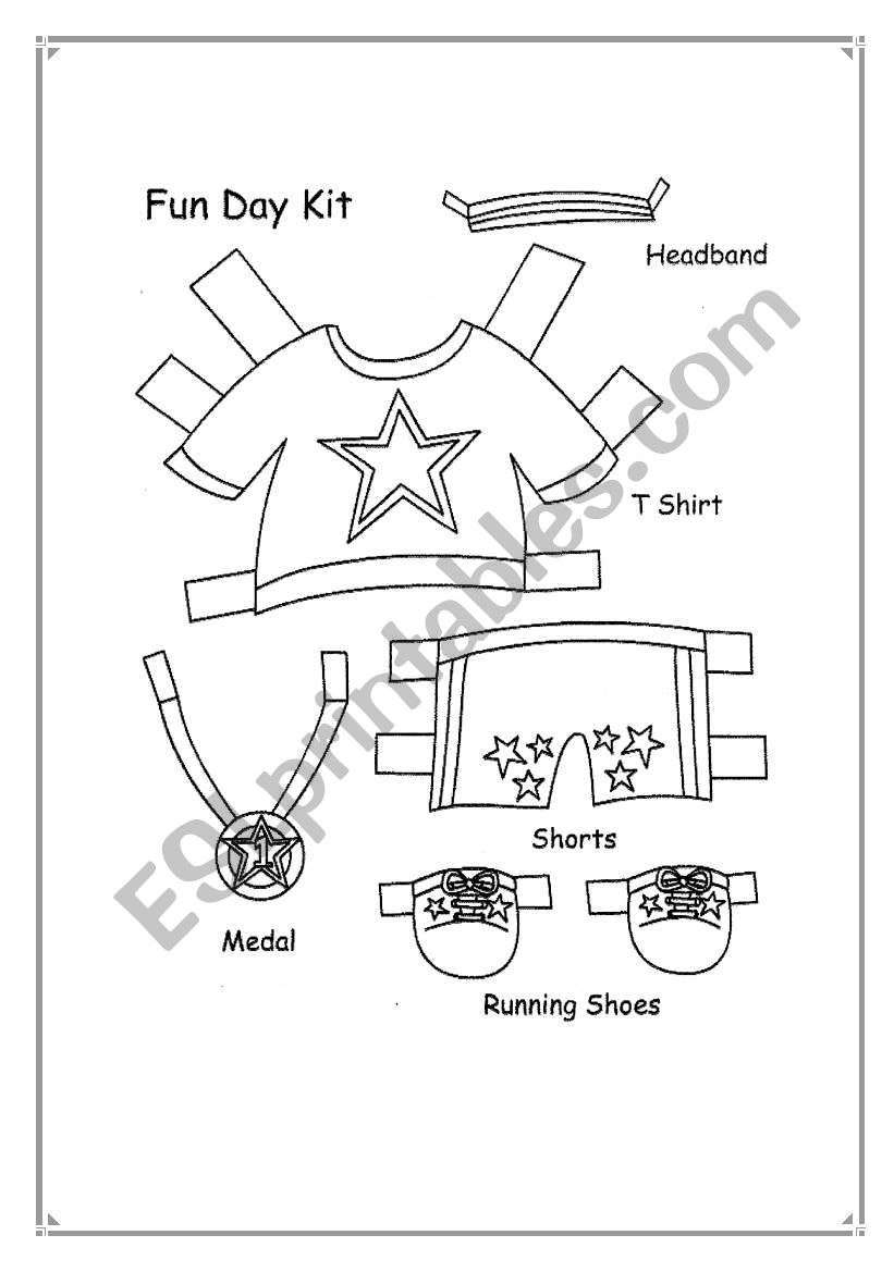 Fun Day Kit worksheet