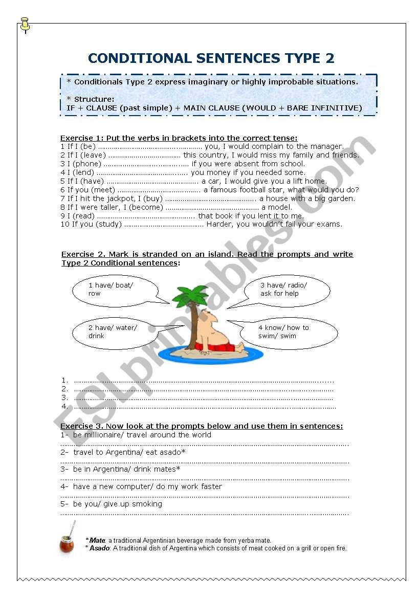 Conditional type 2 worksheet