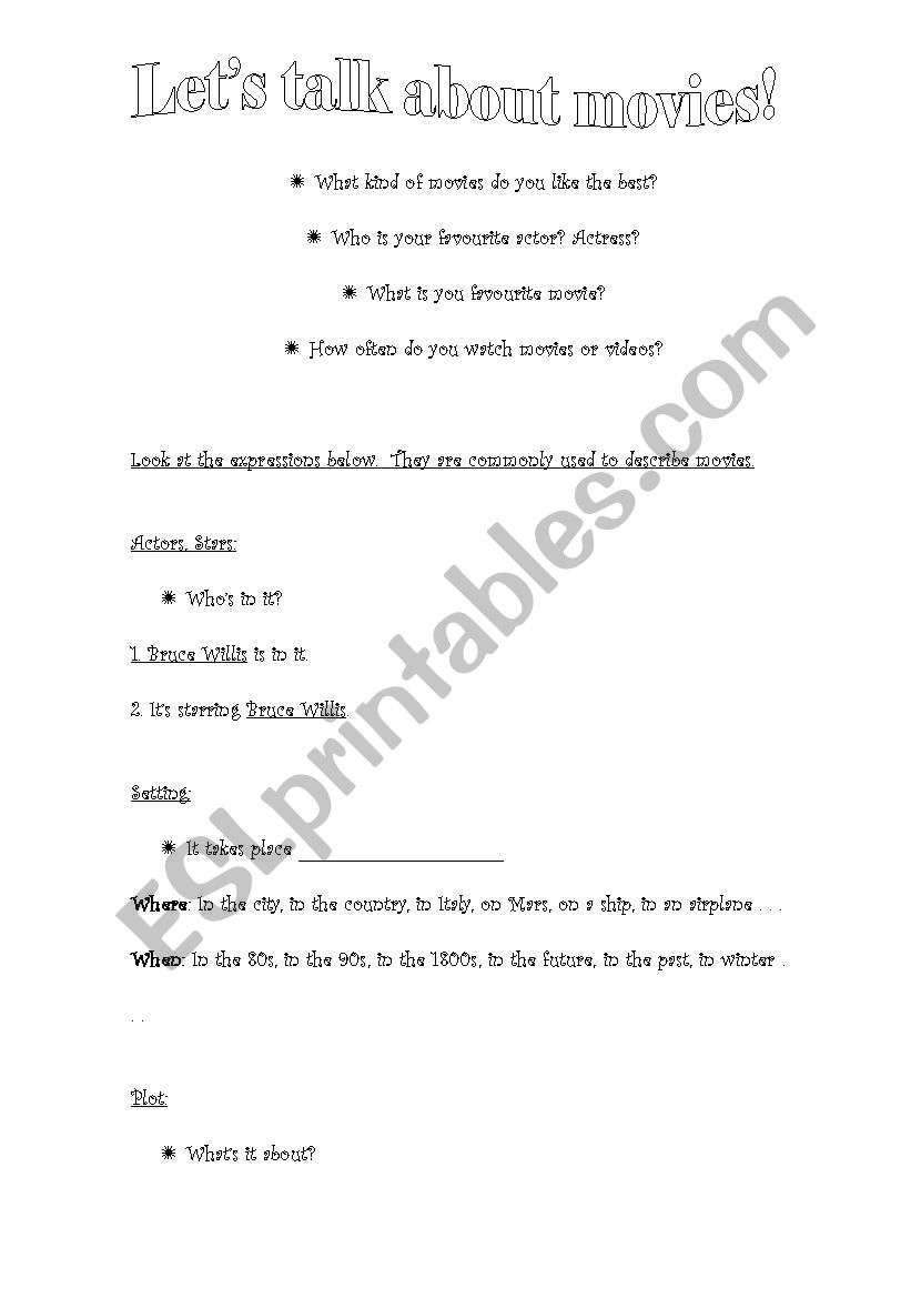 movies_films worksheet