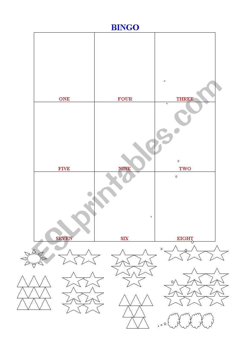 Colours worksheet