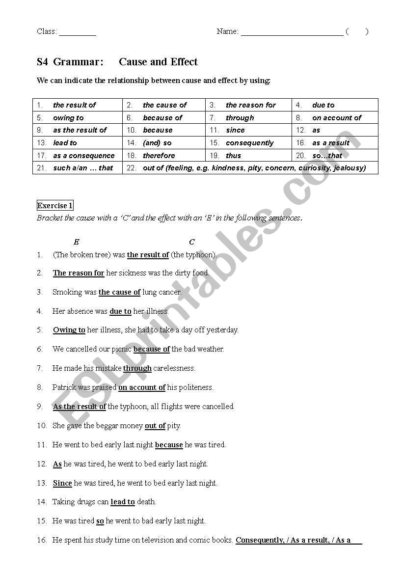 conjunctions-cause-and-effect-esl-worksheet-by-tlmlau