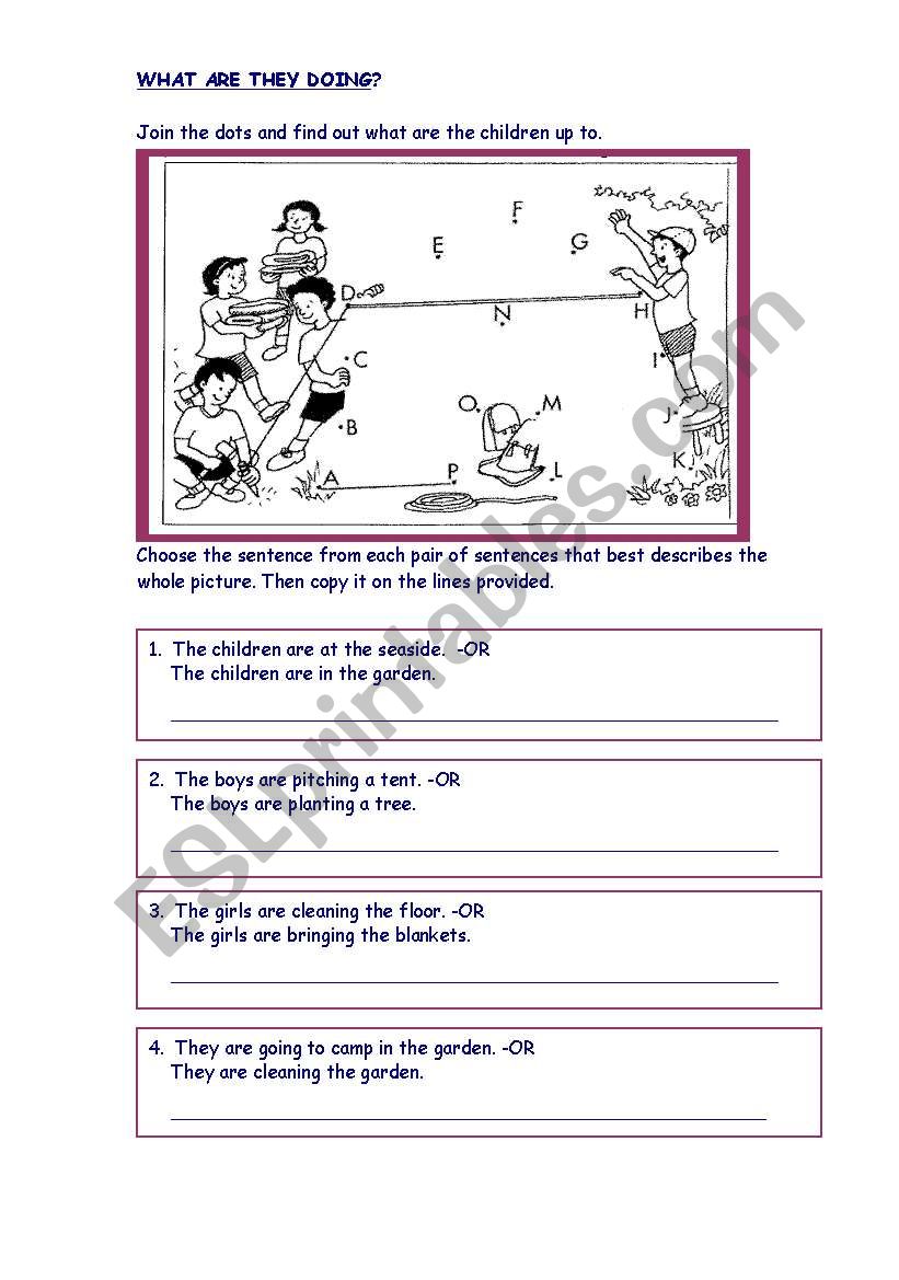 Improve observation skills worksheet