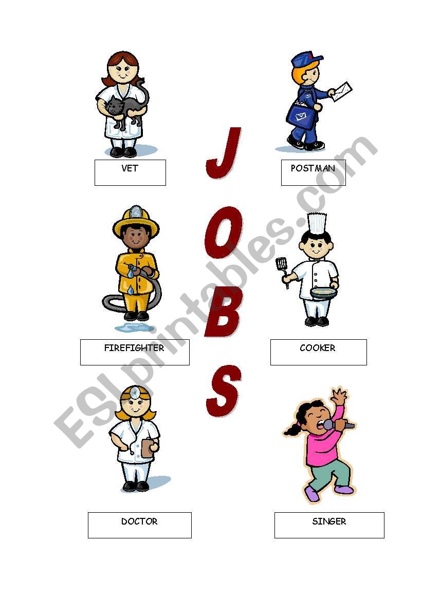 Jobs worksheet